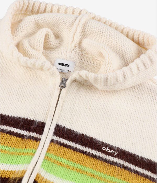 Obey Myers Zip-Hoodie (unbleached multi)
