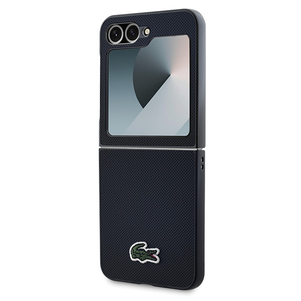 Samsung Galaxy Z Flip7 FE / Z Flip6 Hardcase Hülle Iconic Petit Pique (LCHCZF6PVCK) - Schwarz