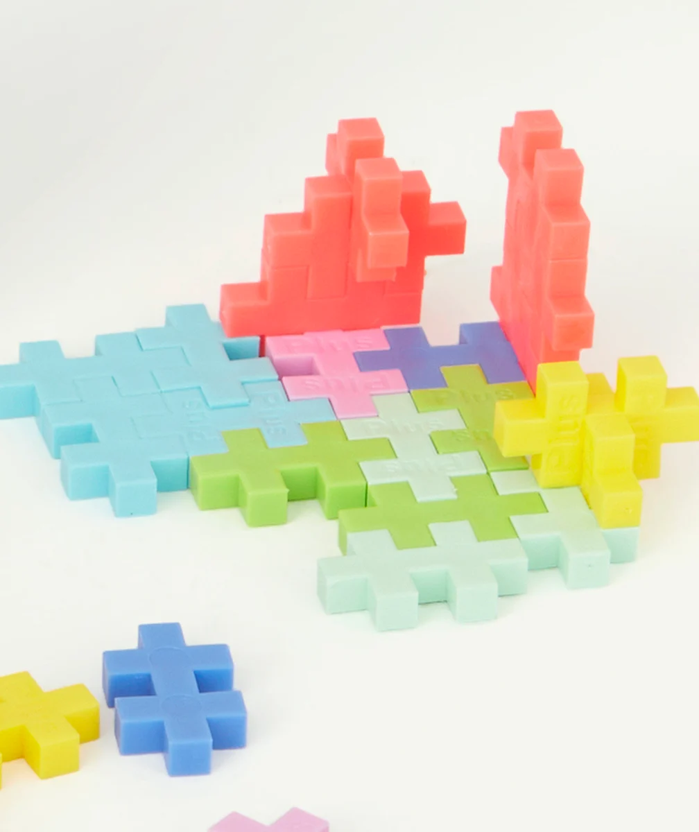 PLUS PLUSMÉGA TUBE TROPICAL JEU DE CONSTRUCTION 240 PIÈCES