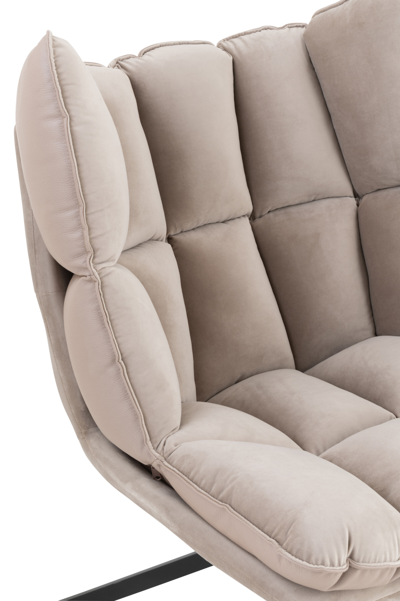 Fauteuil Serena lichtgrijs