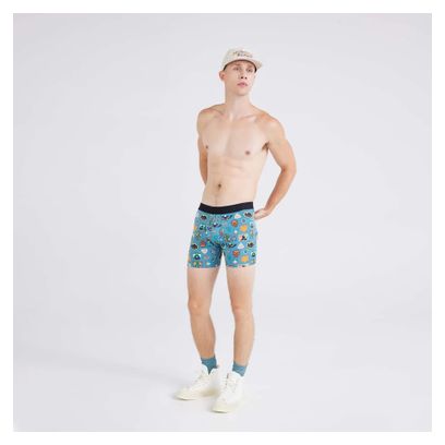 Boxer Saxx Droptemp® Cooling Cotton Outside Is In-Hydro Blue