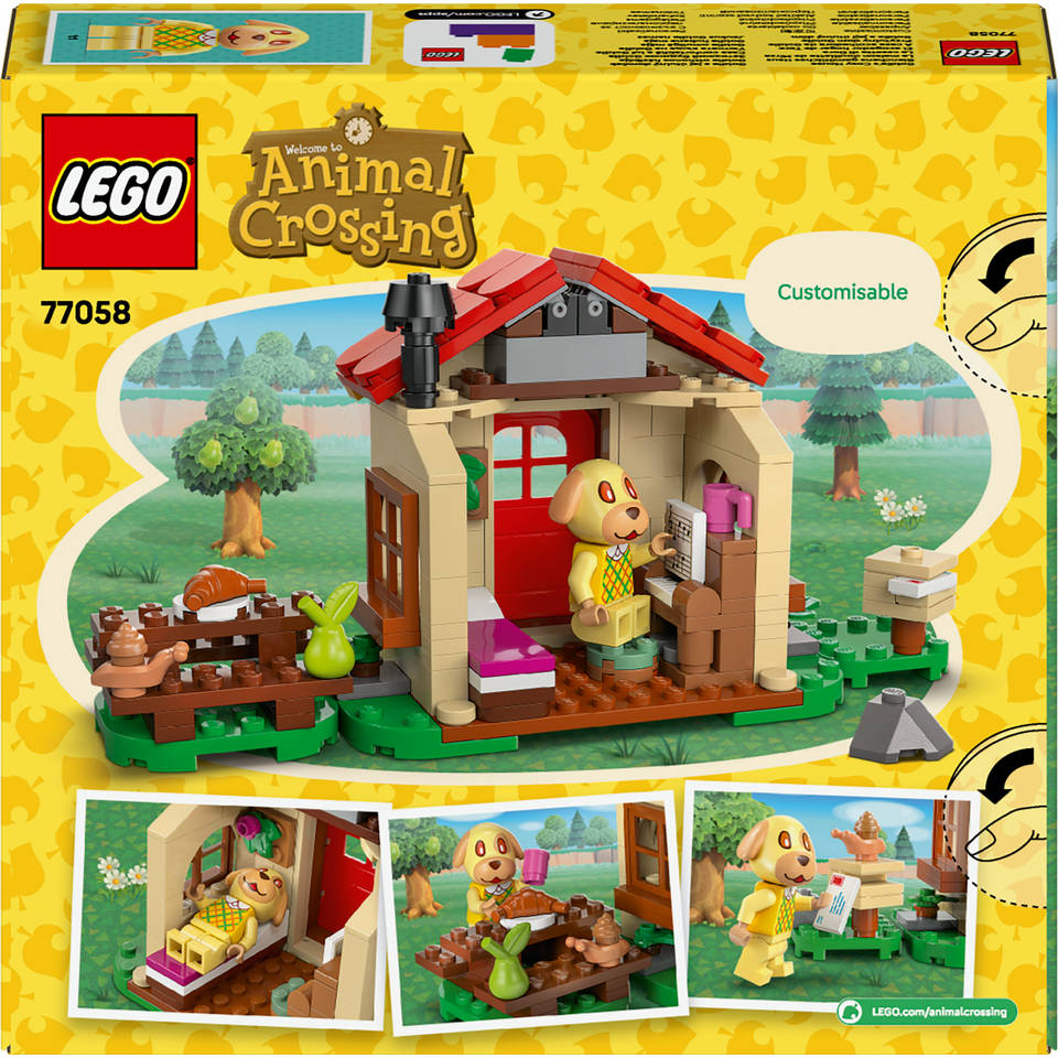 LEGO Animal Crossing Goldies knusse huisje 77058