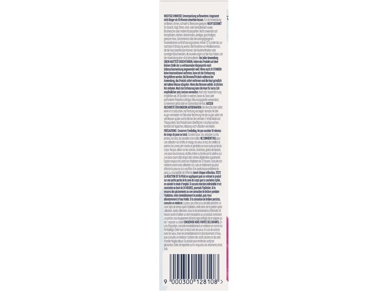 Veet Enthaarungscrème Bikinizone & Achseln 100 ml Haarentfernungs-Creme für Bikinizone & Achseln