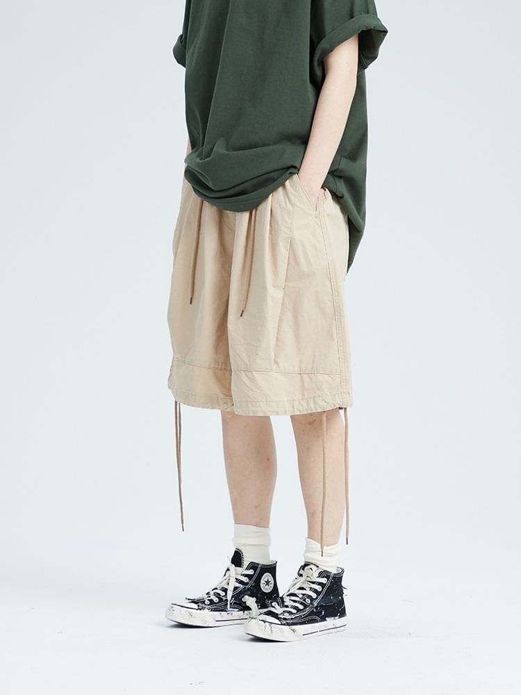 Adotuastic - Mid Rise Plain Shorts
