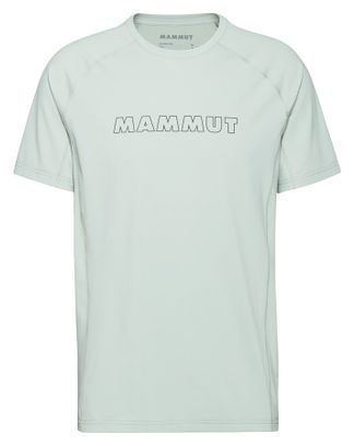 T-Shirt Technique Mammut Selun FL Logo Vert Homme