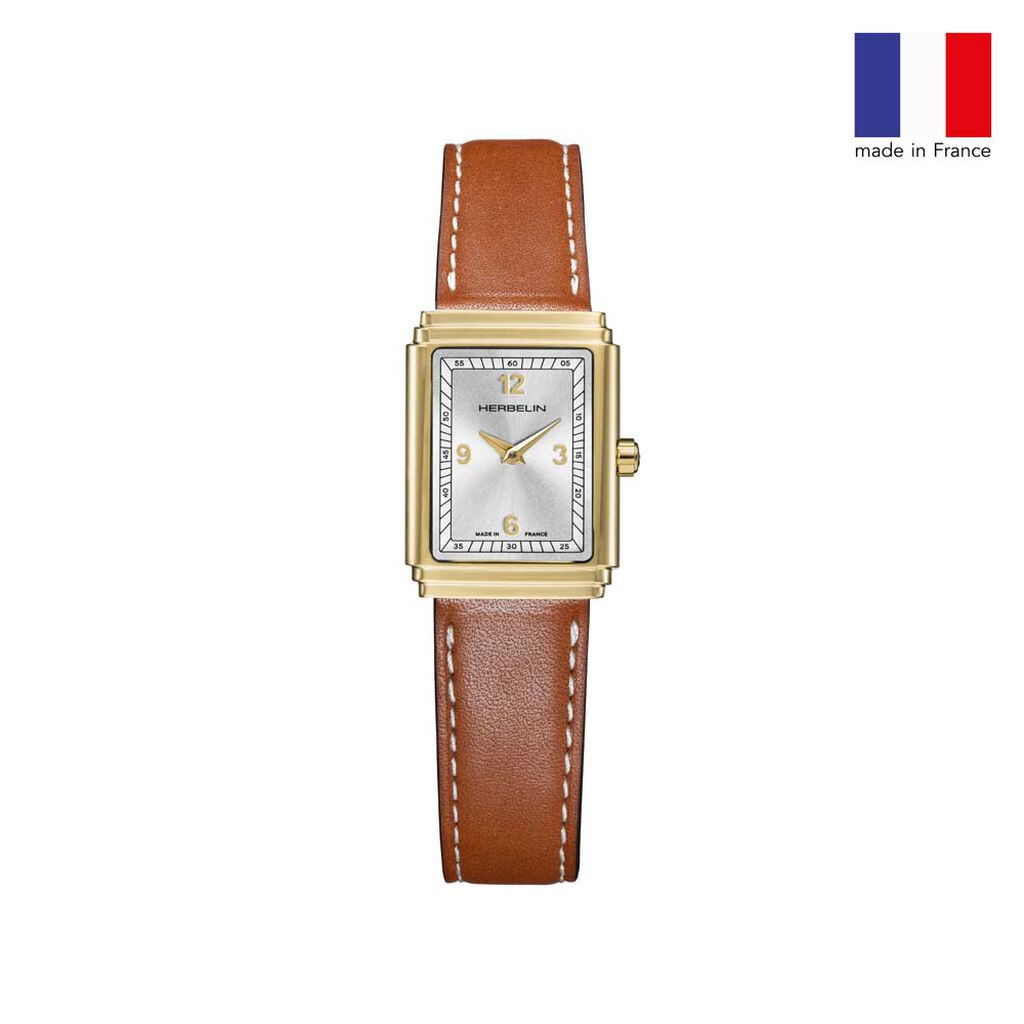 Montre Michel Herbelin Art Deco Argenté