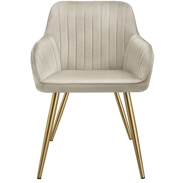 Stol Marilyn, velour, quiltet