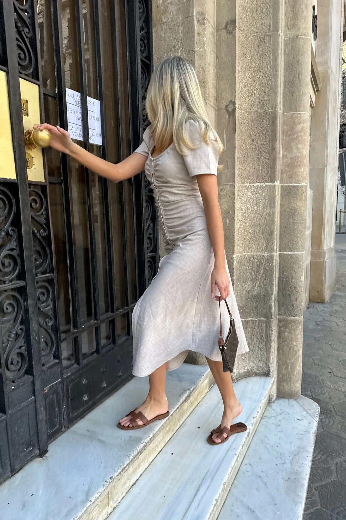 BYIC Merleic Long Dress beige beige
