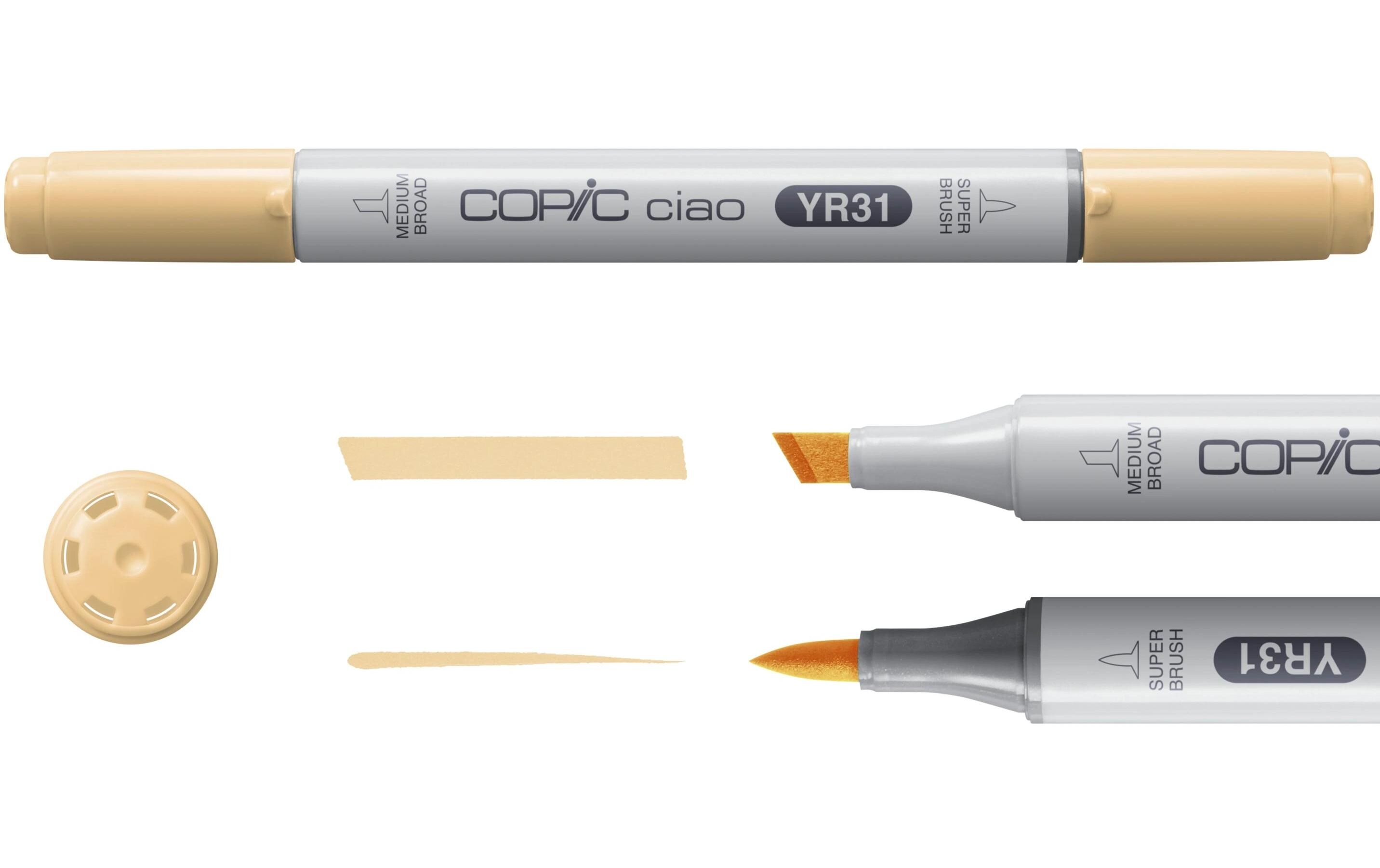 Grafikmarker Ciao 5+1 Set Hair Tones 1Stifteset