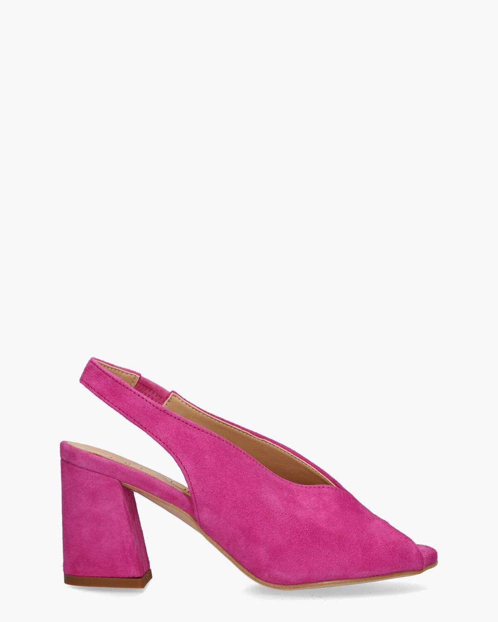 Di Lauro Rosette Roze Dames Slingbackpumps
