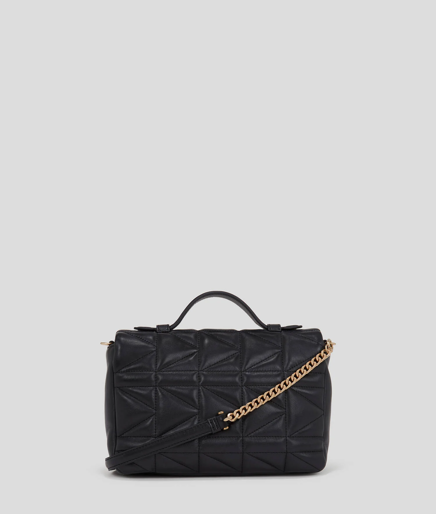 SAC BANDOULIÈRE AVEC ANSE SUPÉRIEURE K/KUILT - Noir