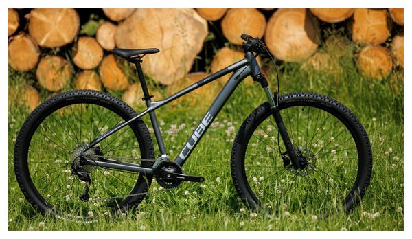 VTT Semi-Rigide Cube Aim SLX Shimano Alivio/Altus 9V 29'' Gris Graphite