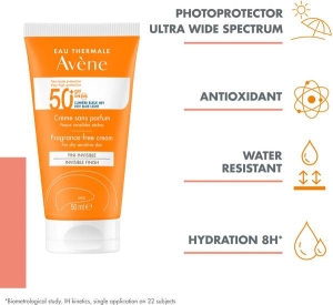 AVENE Sonnencreme SPF 50+ ohne Duftstoffe