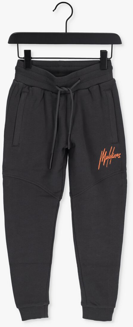 MALELIONS antraciet malelions joggingbroek malelions junior girls essentials trackpants