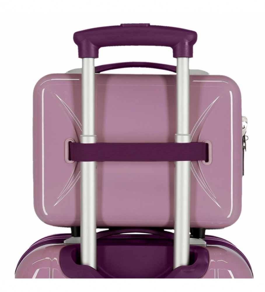 Bolsa Joumma Neceser ABS Nature is magical adaptable lila -29x21x15cm-