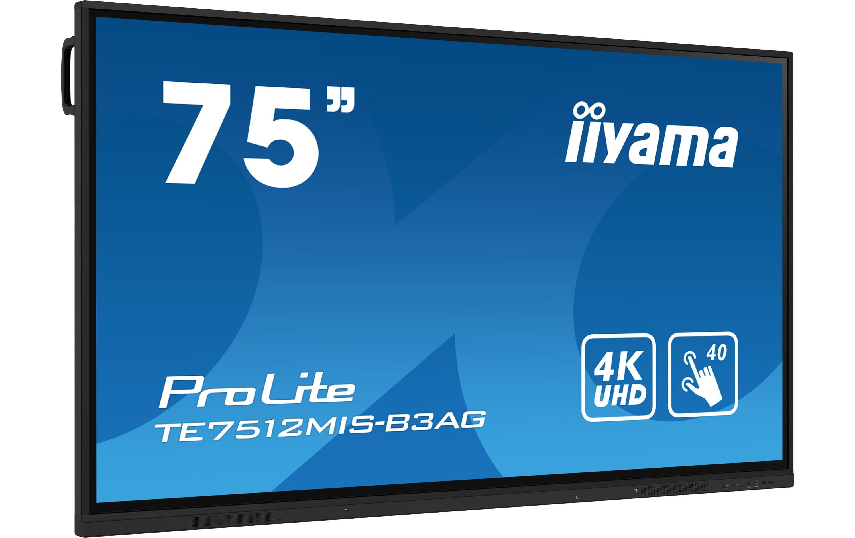 Touch Display TE7512MIS-B3AG Multitouch 75 
