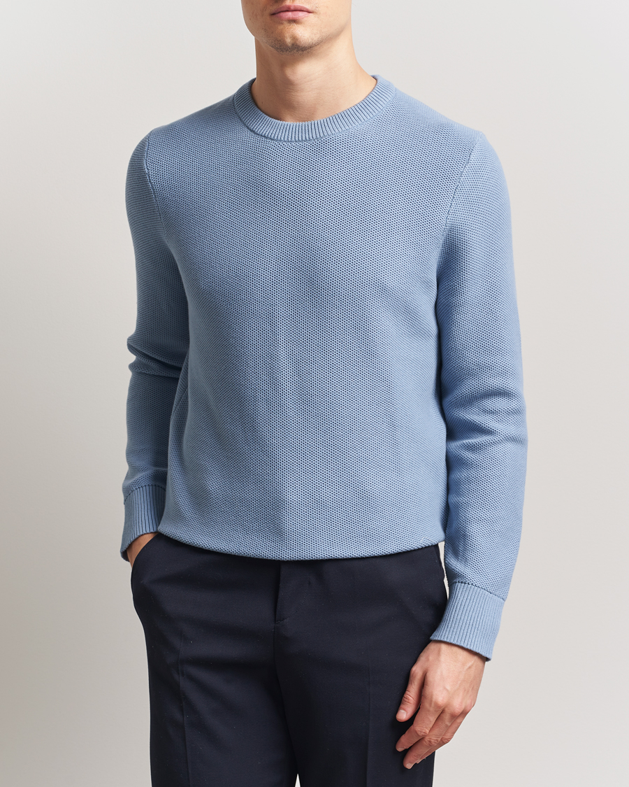 J.Lindeberg Arthur Organic Cotton Knit Rain Washed