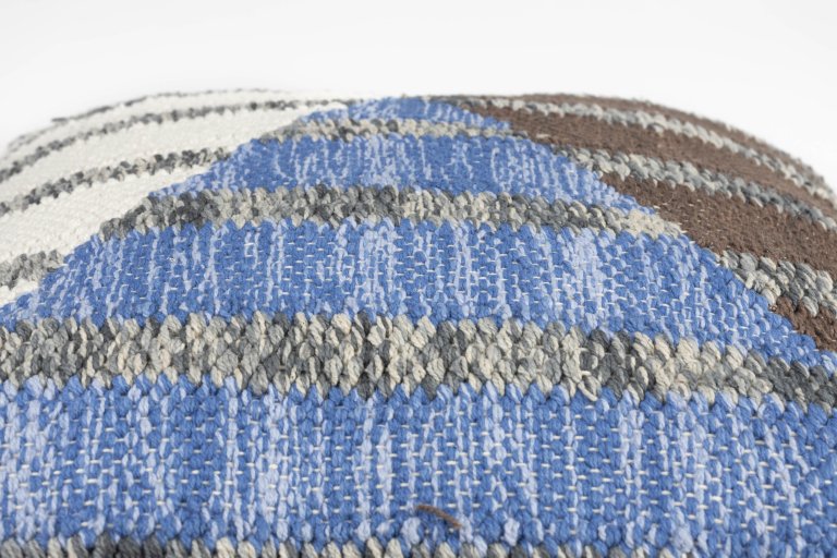Dutchbone Hampton kussen 45x45 blauw
