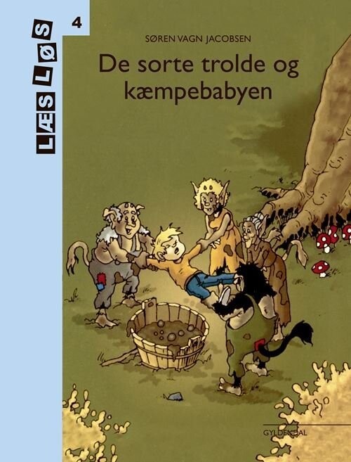 Bo-Bøger. De Sorte Trolde Og Kæmpe Babyen - Søren Vagn Jacobsen - Bog
