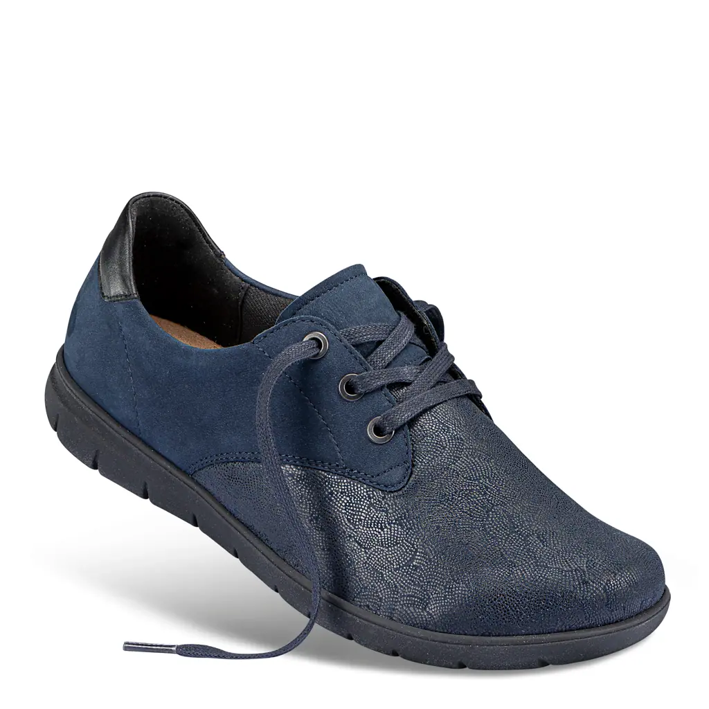 DAMEN - Schnürschuh DORA dunkelblau