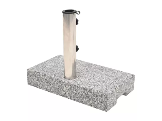 Socle de parasol Granite rectangulaire 25 kg