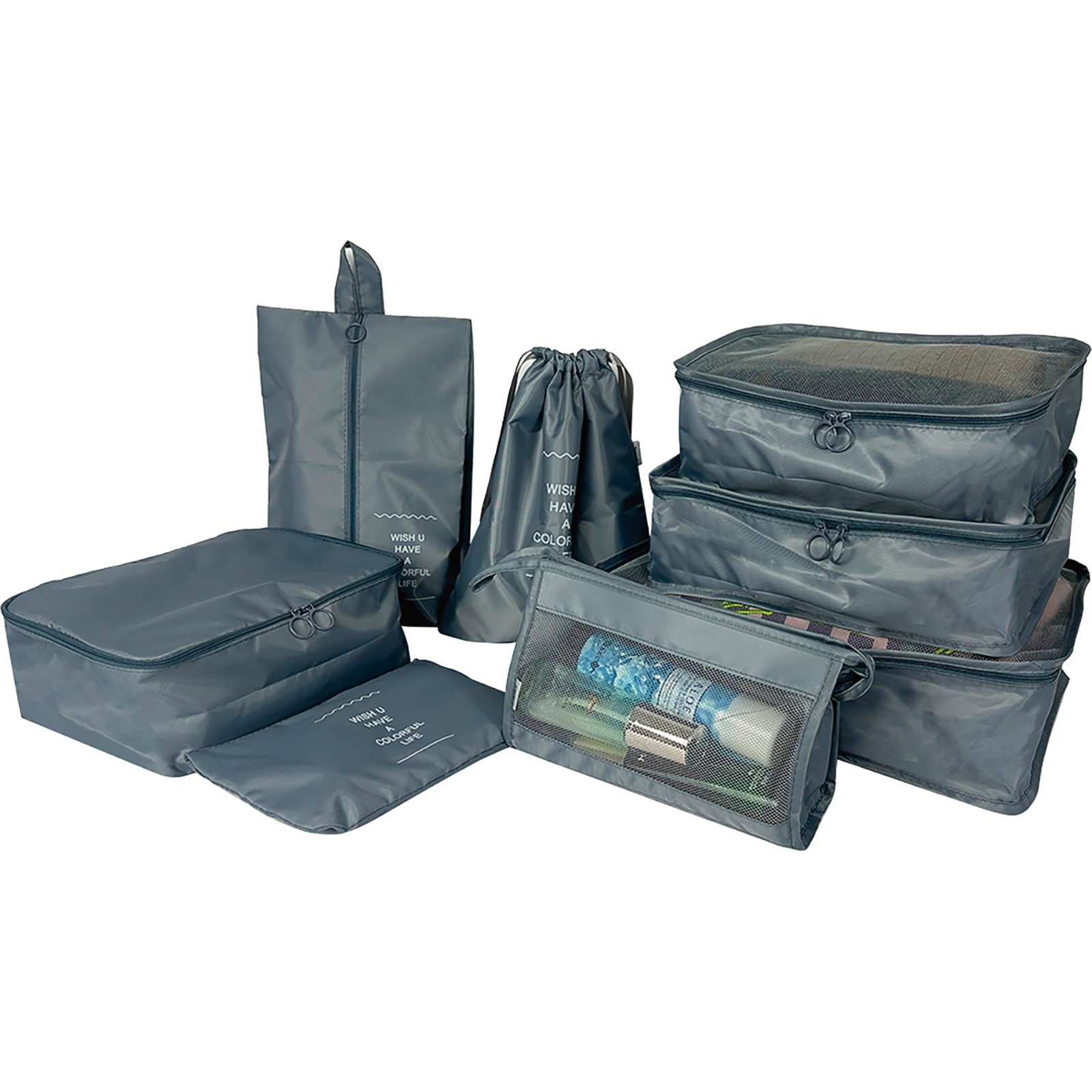 Reiseorganizerset Packing Cubes 8-teilig
