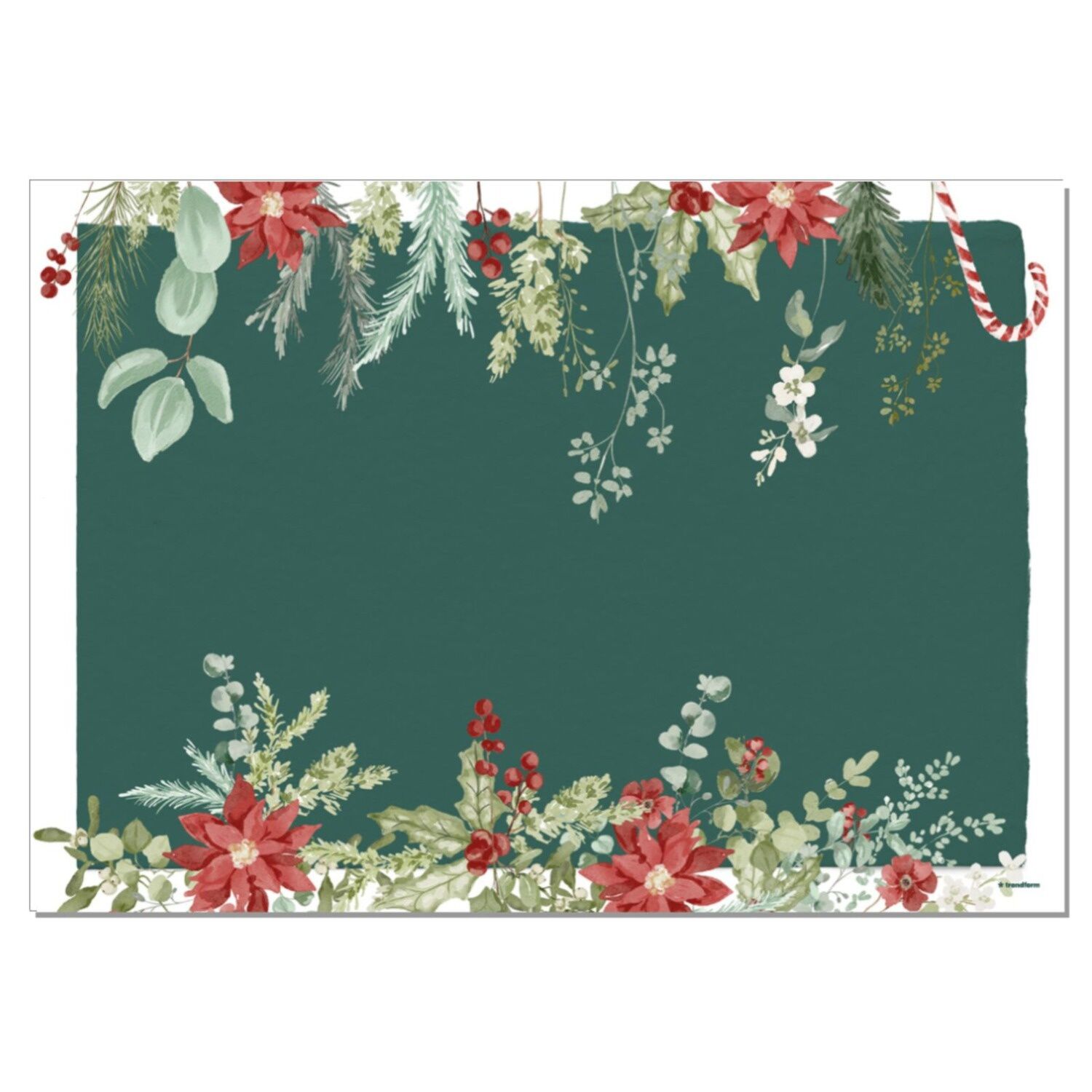 Papiertischset Festive