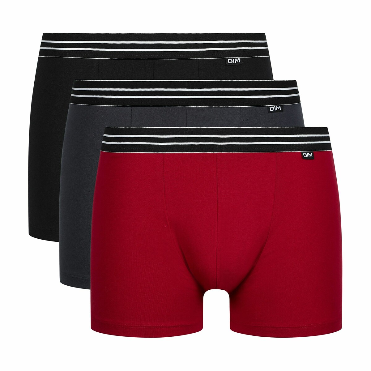 DIM<br>Conjunto de 3 cuecas boxer Ecodim