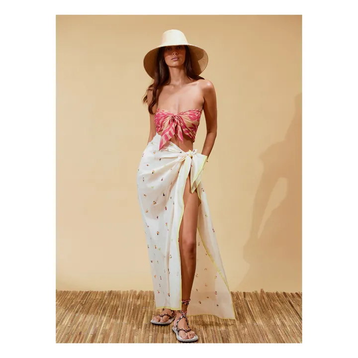 Soleil Soleil Paréo Square Fellow Coton Bio | Ecru