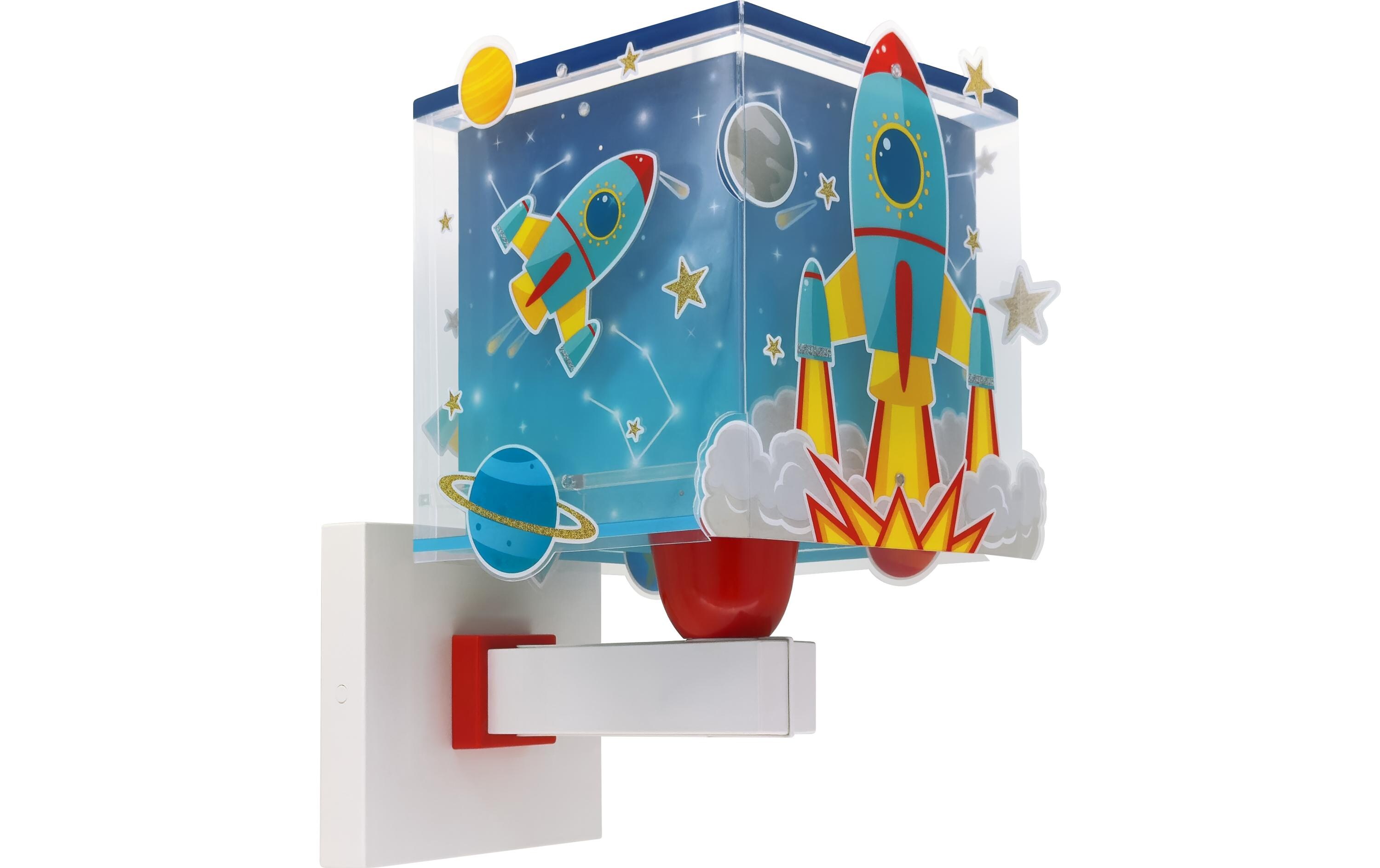 Wandleuchte RocketWandlampe mit Doppelschirm für Kinderzimmer