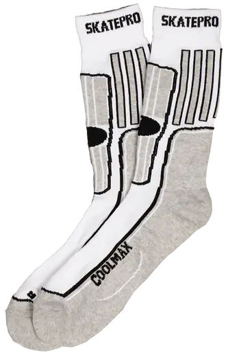 SkatePro Coolmax Inline Strømper 2-Pak - Skater Strømper
