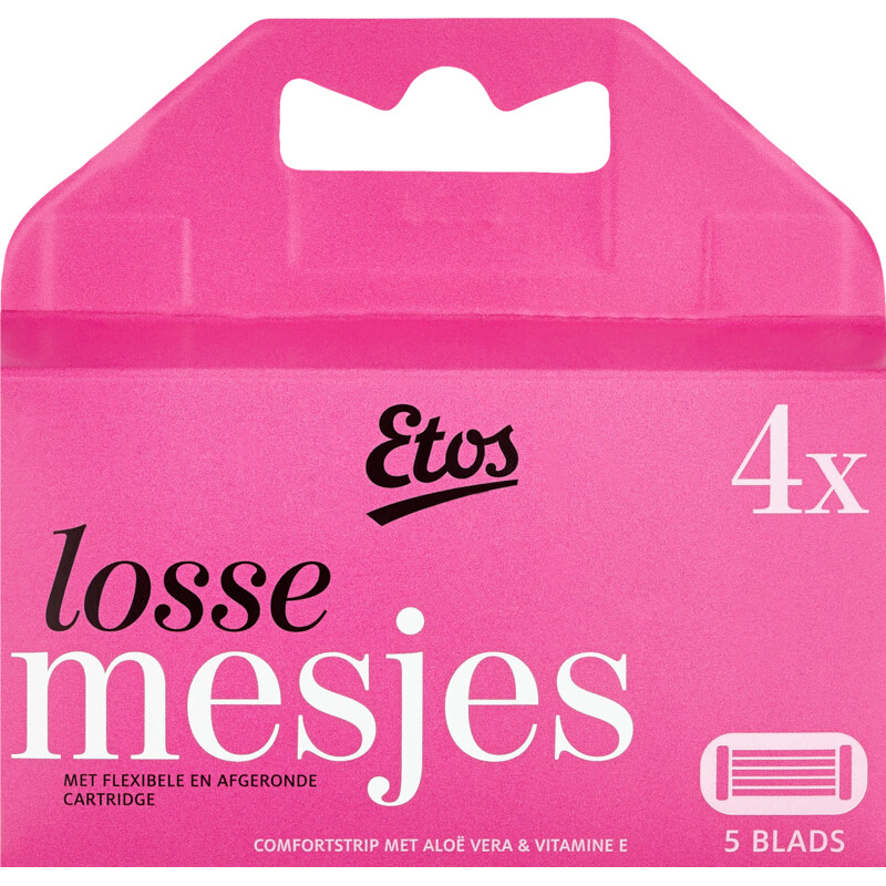 Etos Dames scheermesjes navulling 5-blads