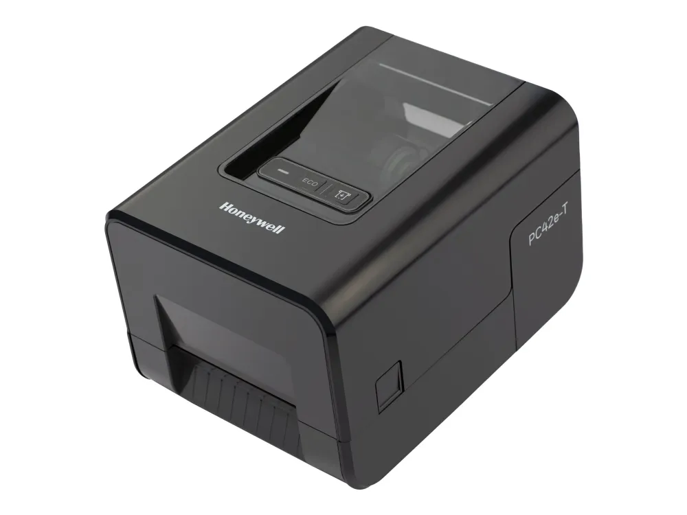Honeywell PC42E-T - Etiketprinter - direkte termisk - Rulle (11,4 cm) - 300 dpi - op til 152.4 mm/sek. - LAN, USB 2.0, USB 2.0 vært