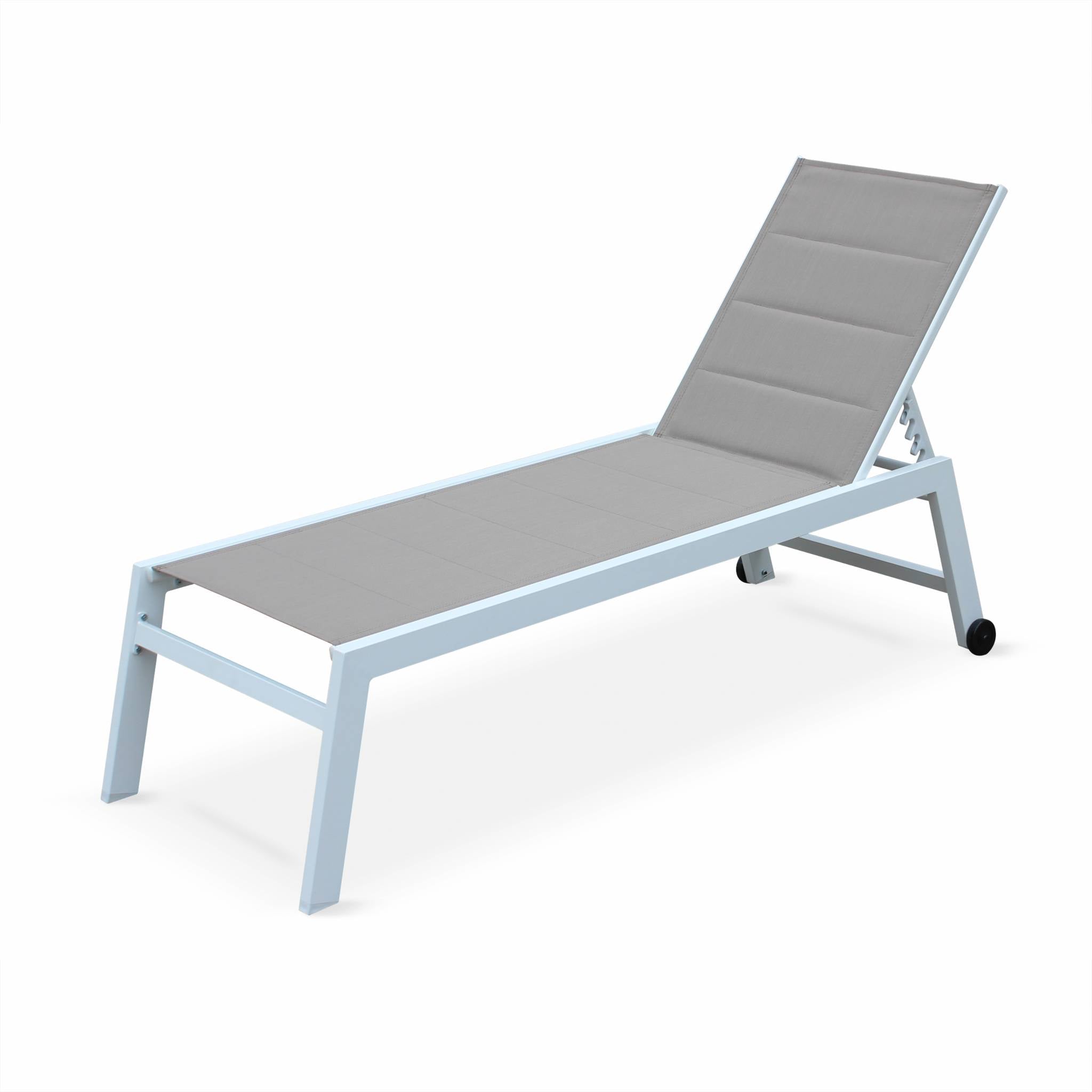 sweeek - Ligbed van aluminium en textileen