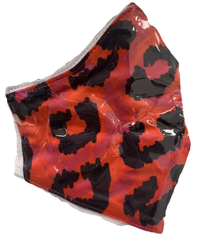 dnl Mondkapje Tiger Red One Size - Uitwasbaar 1 stuks