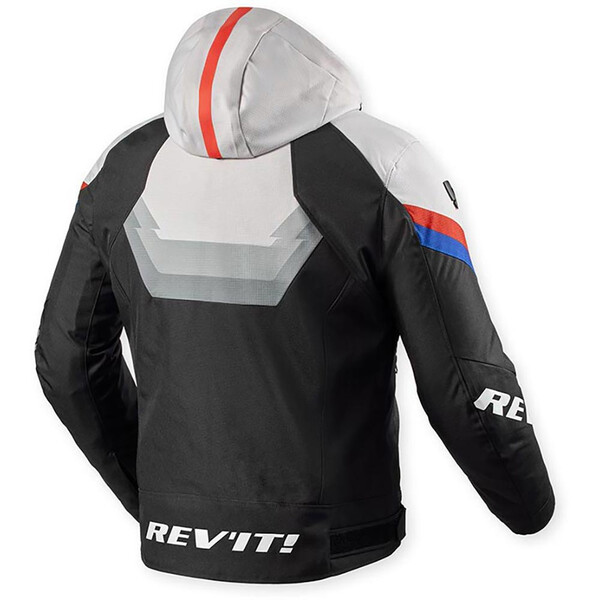 Rev'it - Blouson Quantum 3 H2O Noir / Gris Clair