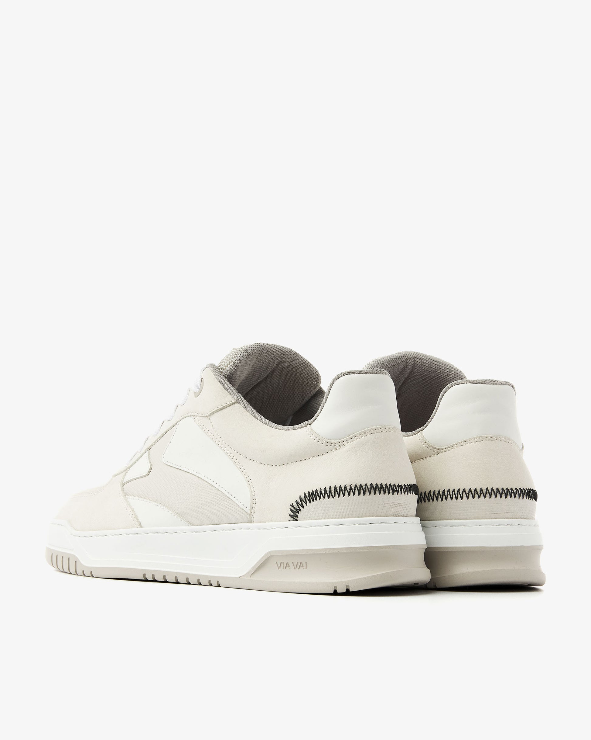 VIA VAI beige heren sneakers Jay Randy