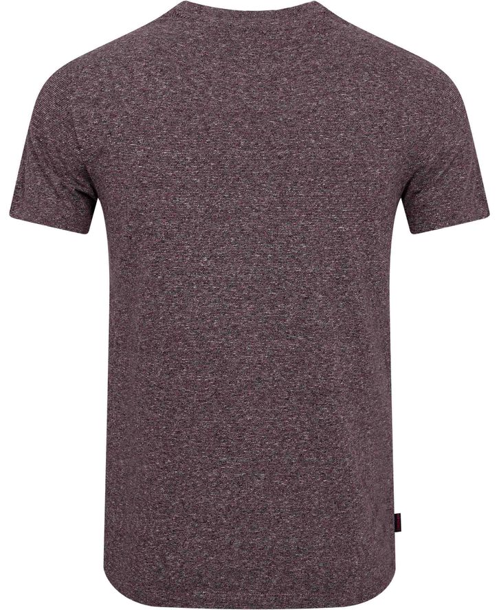 Superdry ESSENTIAL LOGO EMB TEE Port grey grindle feeder