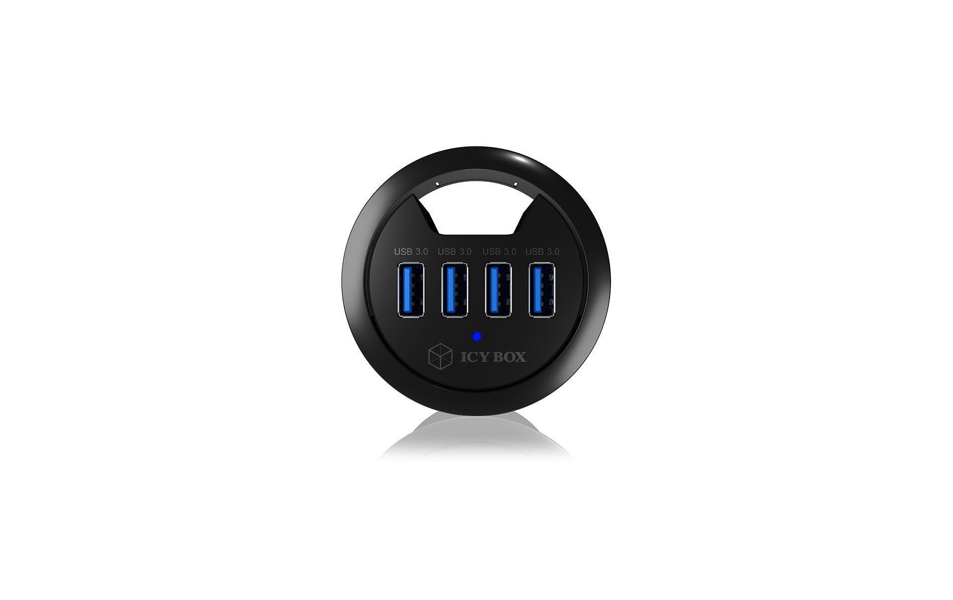 Tisch-Hub IB-HUB1403USB 3.0 Tisch-Hub mit 4 Ports
