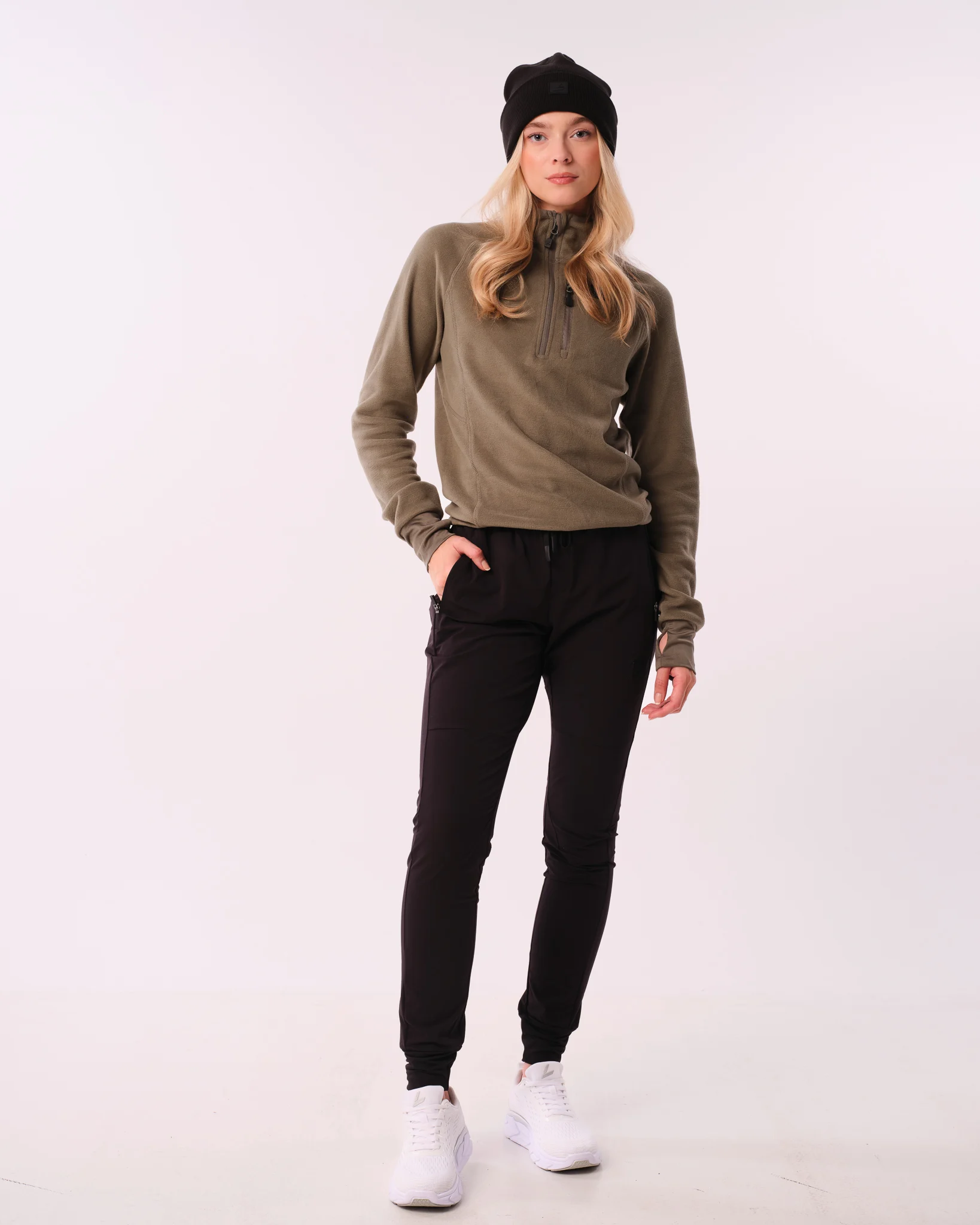 LEVITY Vernon Micro Fleece Green Agave
