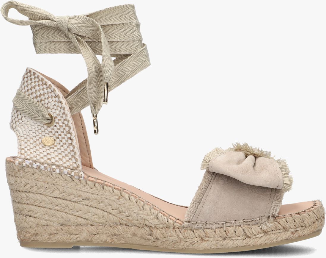 taupe fred de la bretoniere espadrilles eve bow