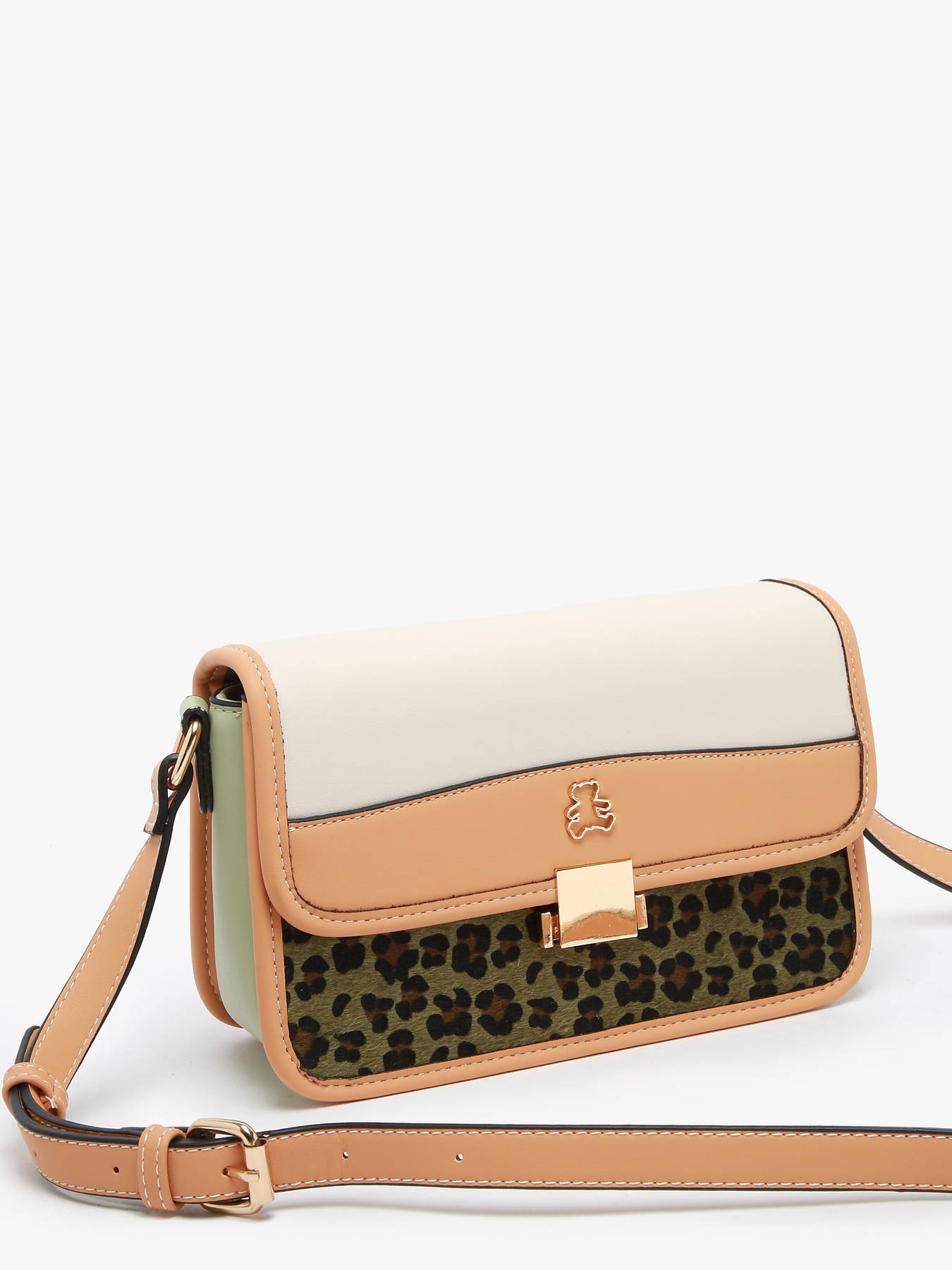 Sac bandoulire Leopard LULU CASTAGNETTE