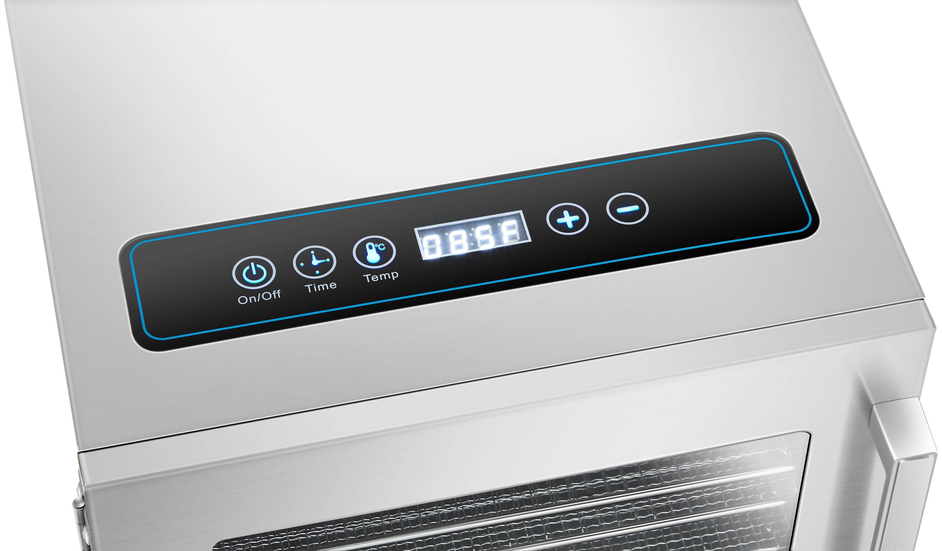 Steinborg Dörrautomat Edelstahl 6 Etagen 24h Timer 400W