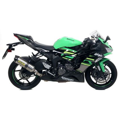 Silencieux Arrow alu dark Race-tech embout carbone