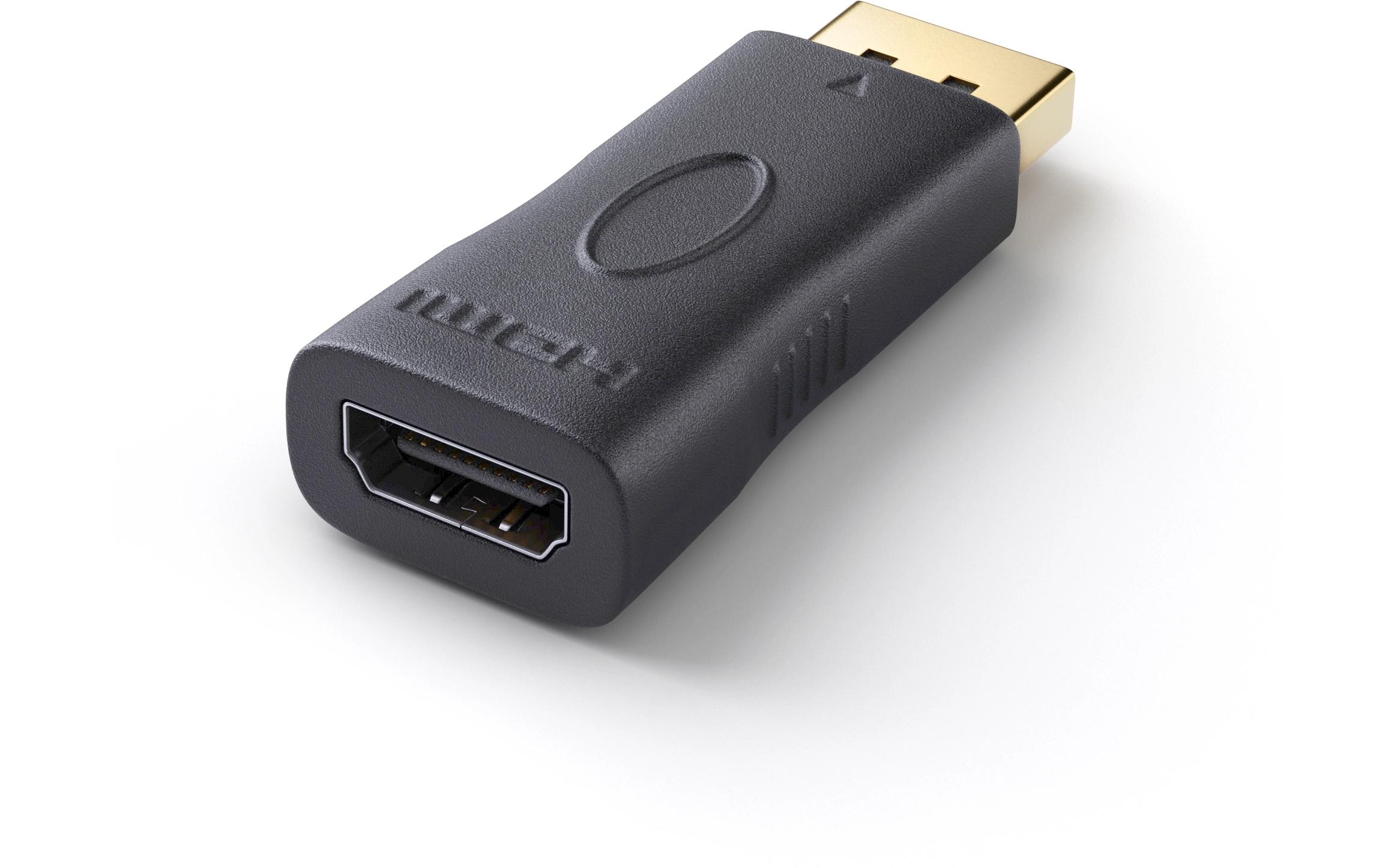 Adapter DisplayPort - HDMIAktiver 4K DisplayPort / HDMI Adapter