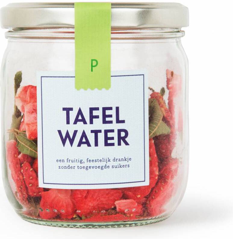 Pineut tafelwater refill aardbei en verveine 22 gr / 8 l