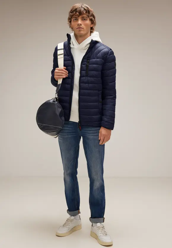 Leichte Outdoor Steppjacke - midnight blue
