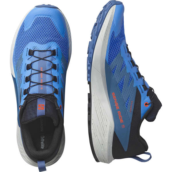 Chaussure trail SALOMON SENSE RIDE 5 FRENCH BLUE/BLACK/DARK BLUE