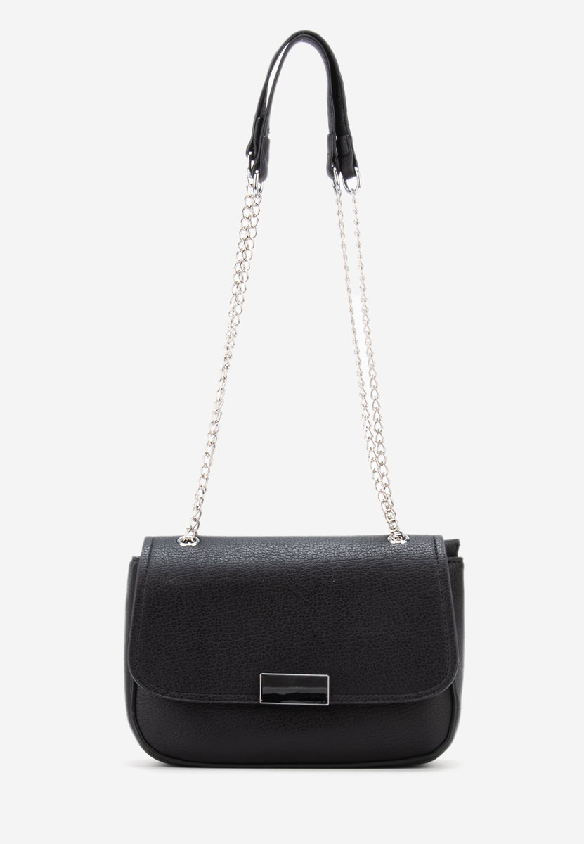 Sac bandoulière femme noire Esara
