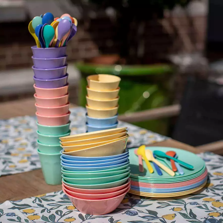 Koziol Geschirrset Nora Set Macarons 16er Set bunt